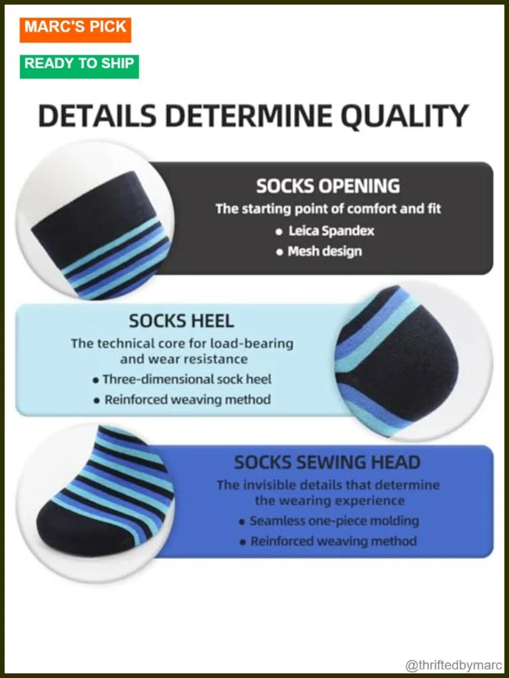 6 Pack Mens Cotton Crew Dress Socks Multi-Pack Gift Box